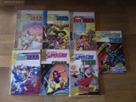 MARVEL SAMMELBÄNDE ITALIENISCH(HULK THOR CONAN UOMO RAGNO)