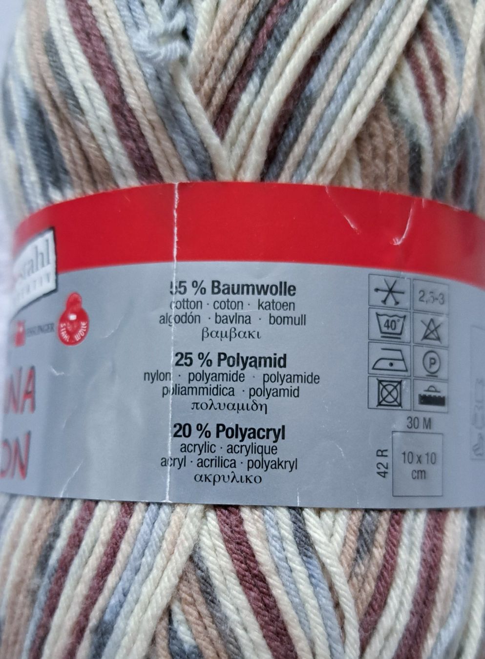 Lana: 100 g Sockenwolle, Baumwolle – Nuovo e nell'imballaggio originale da Basel venduto da Sweet-Yarns01 1