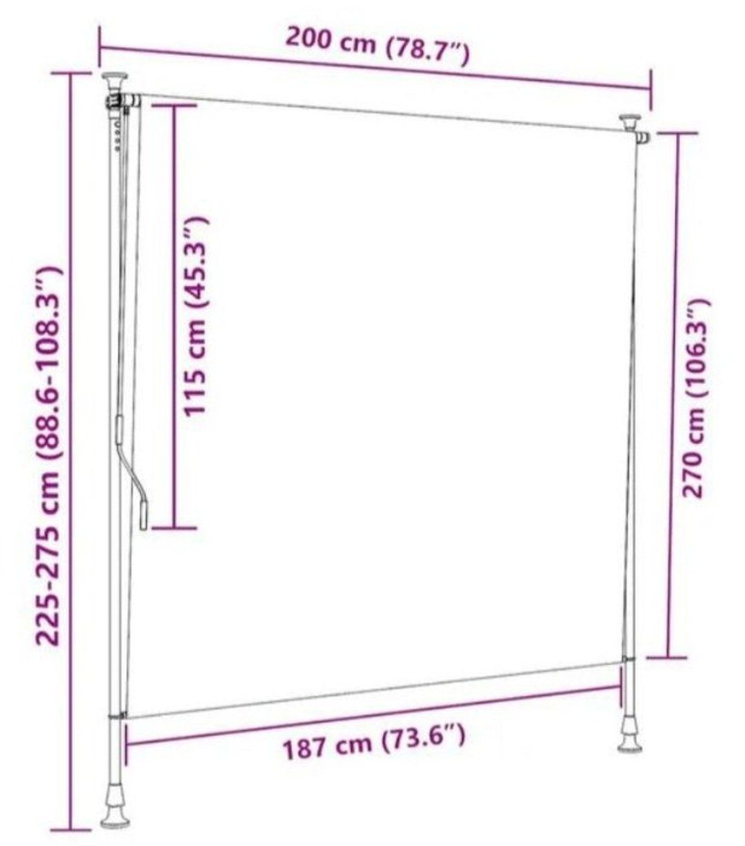 Tende da sole: 2 Klemm-Rollos, 200 und 120 breit – Nuovo (secondo la descrizione) da Emmenbrücke venduto da Housestone 2