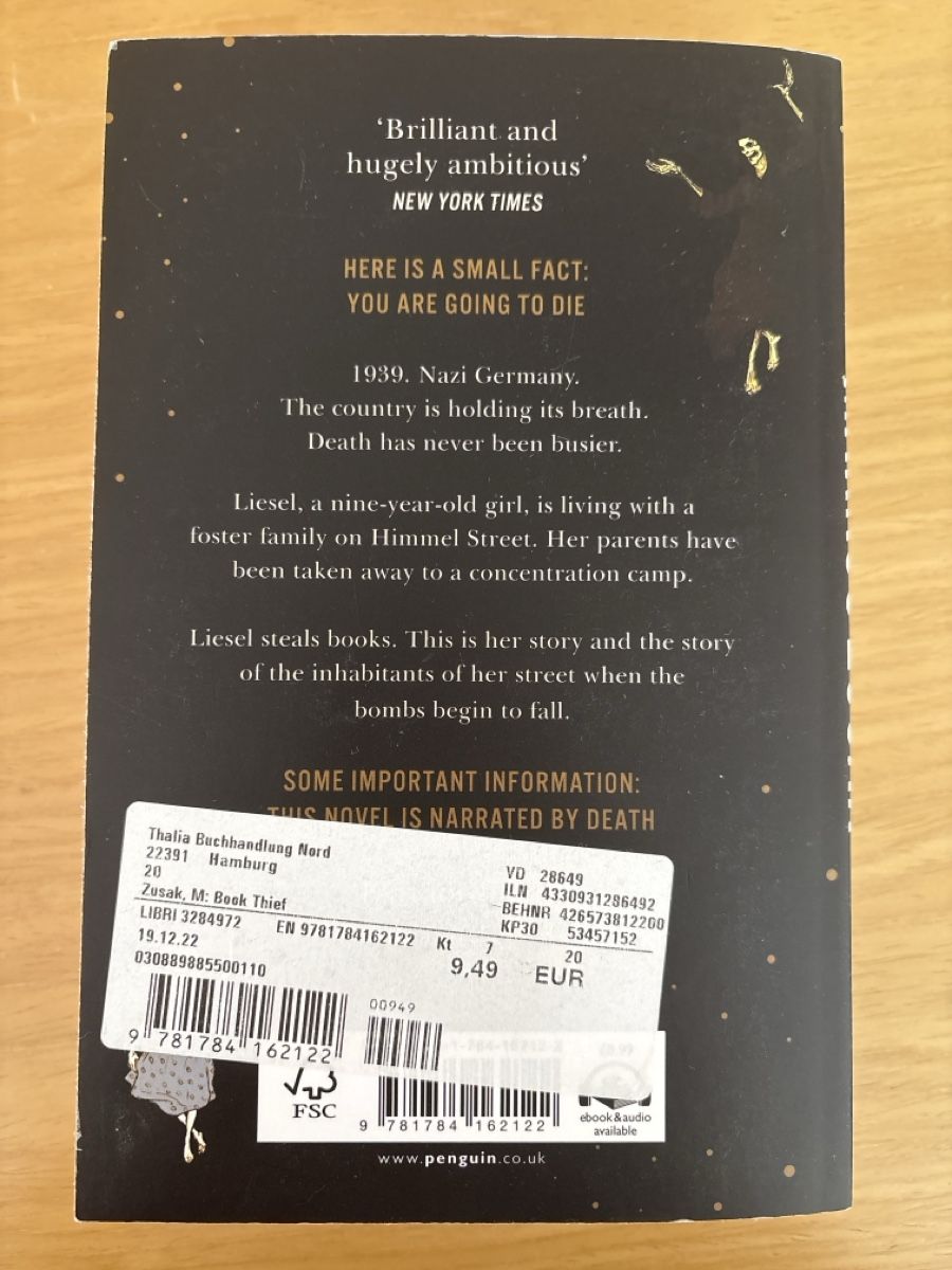 Livres: The book thief - Markus Zusak – Neuf (Voir description) à Zürich par Sma_v88p 1