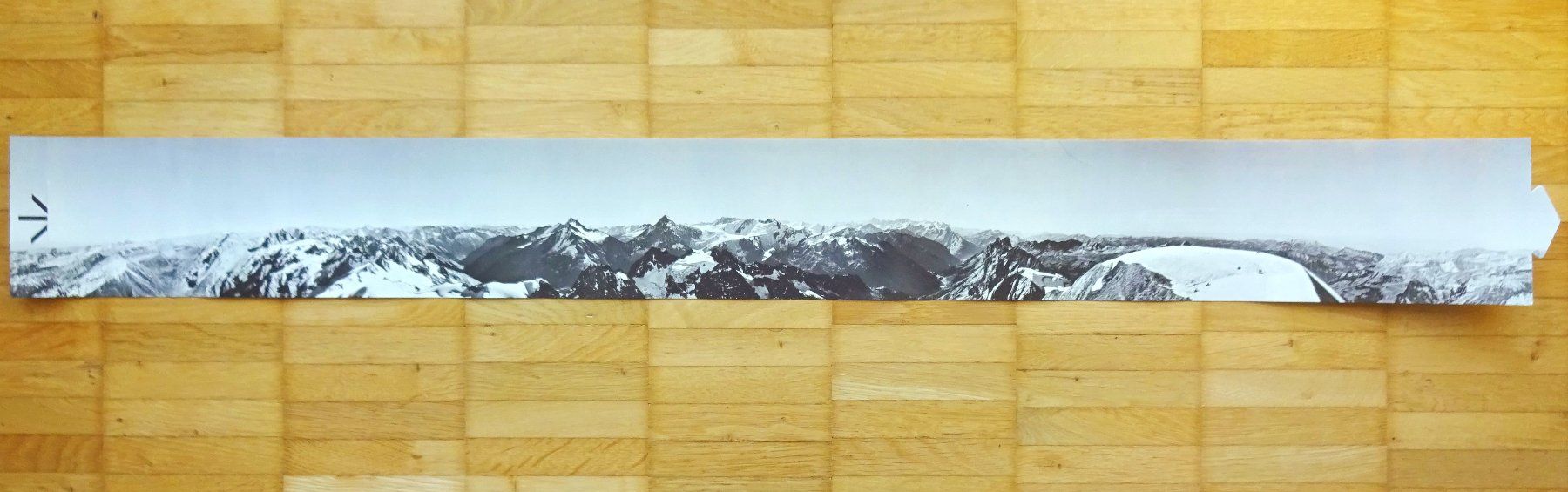 Cartoline postali: Panorama vom Titlis, ca. 1956 – Usato da St.Gallen venduto da Paddington11 3