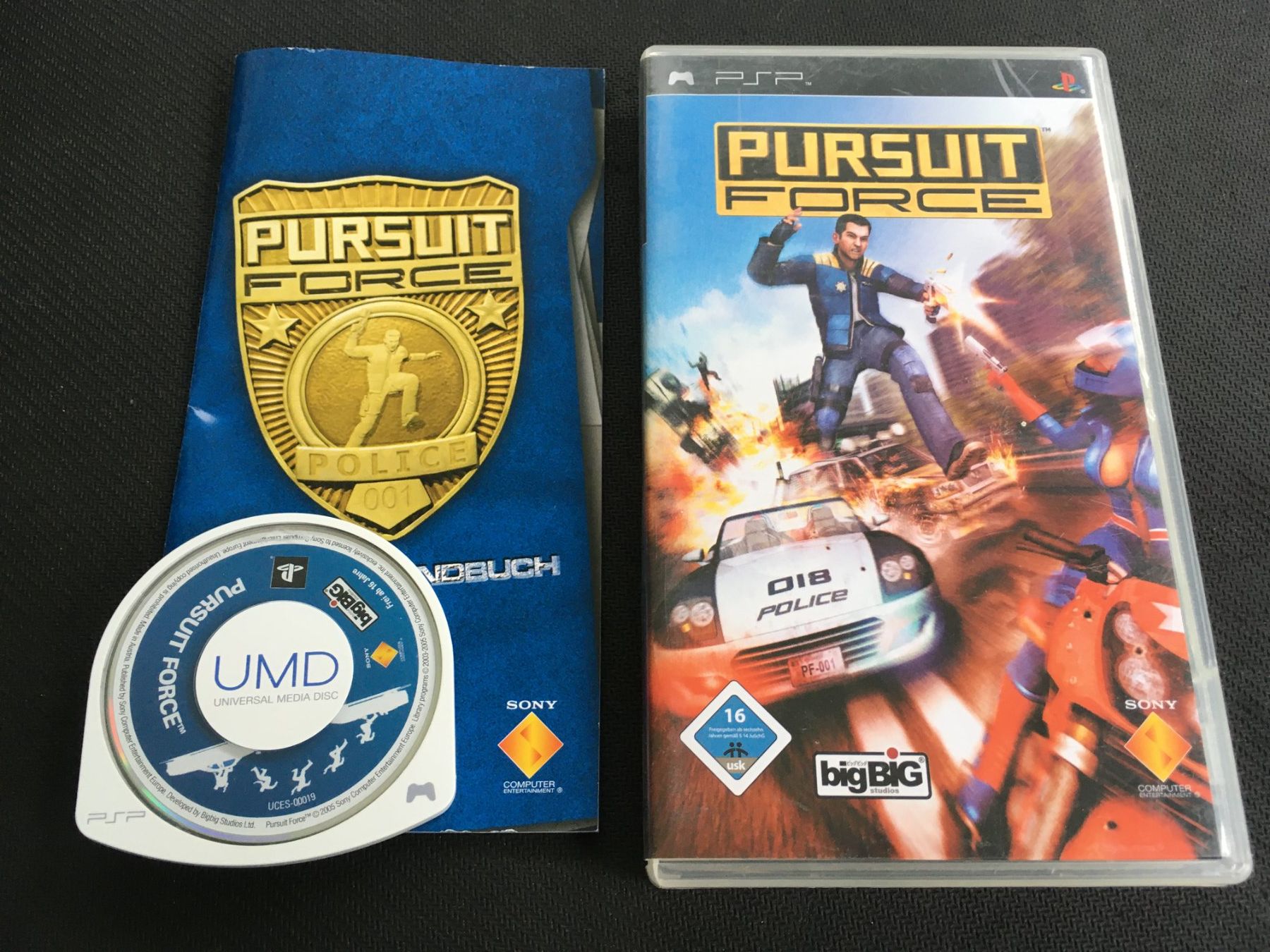 Sony Giochi: Pursuit Force - PSP – Usato da St.Gallen venduto da Punktchen01