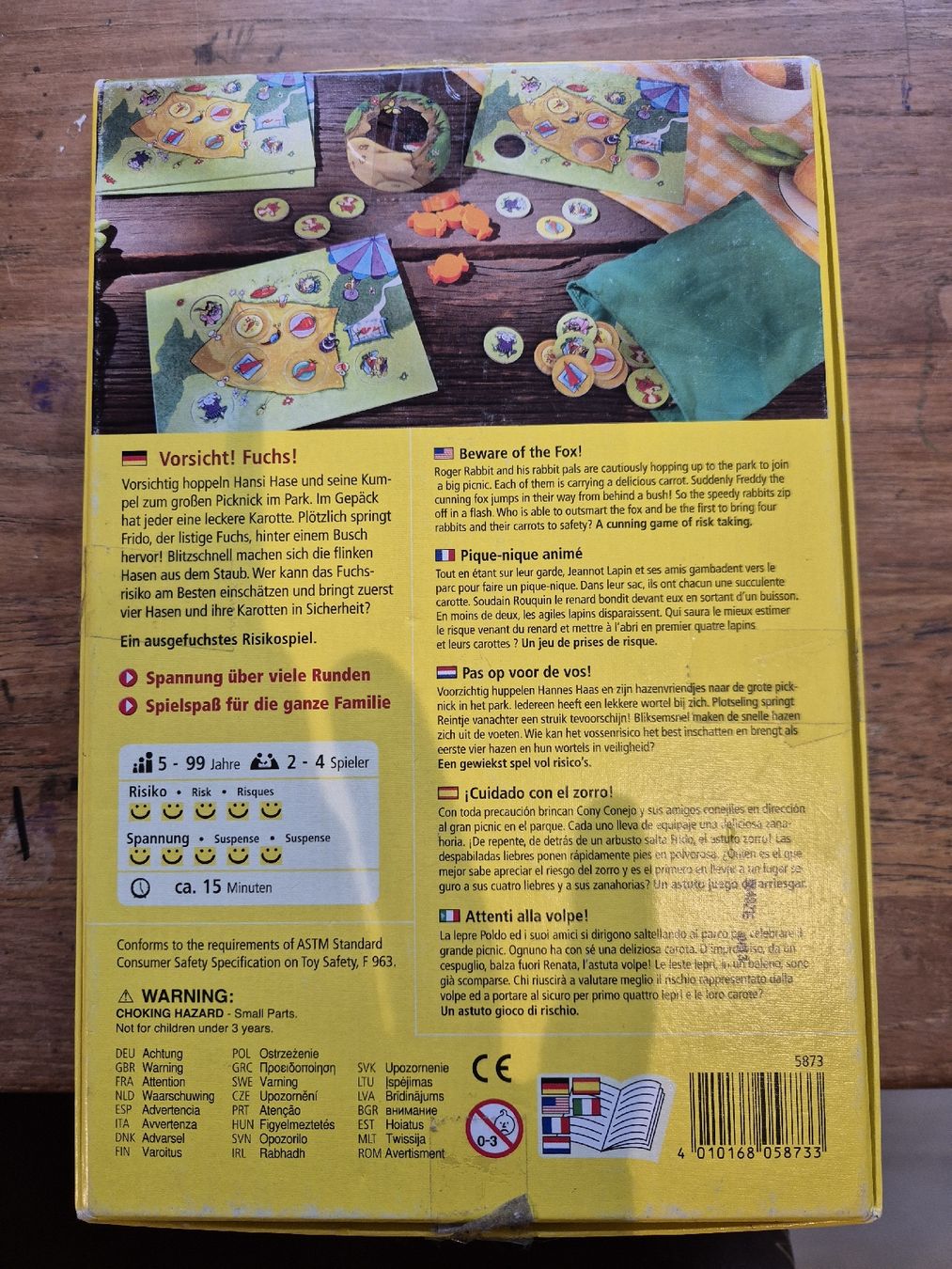 Haba Spiele: Vorsicht Fuchs Risikospiel – Gebraucht aus Stansstad von Kyra014 1