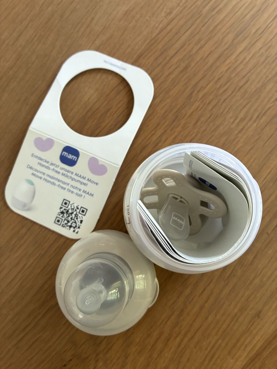 Mam Nuggis & Nuggiketten: MAM Schoppen 130 ml & Nuggi NEU – Neu und originalverpackt aus Wolfwil von NewGirl 2