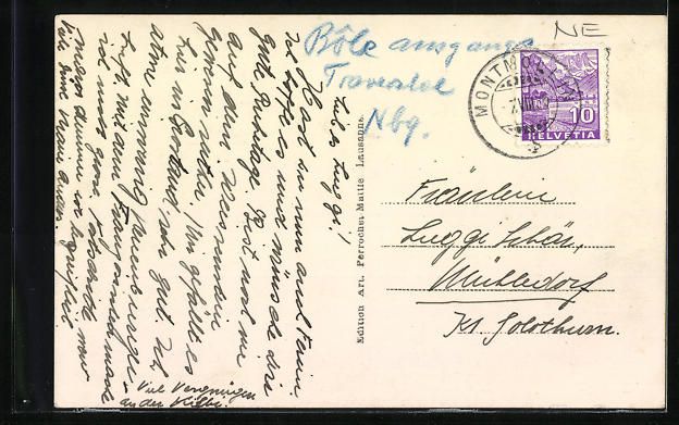 Cartoline postali: AK Bole, Ortsansicht mit Umland – Usato da Berlin venduto da bartko-reher 1