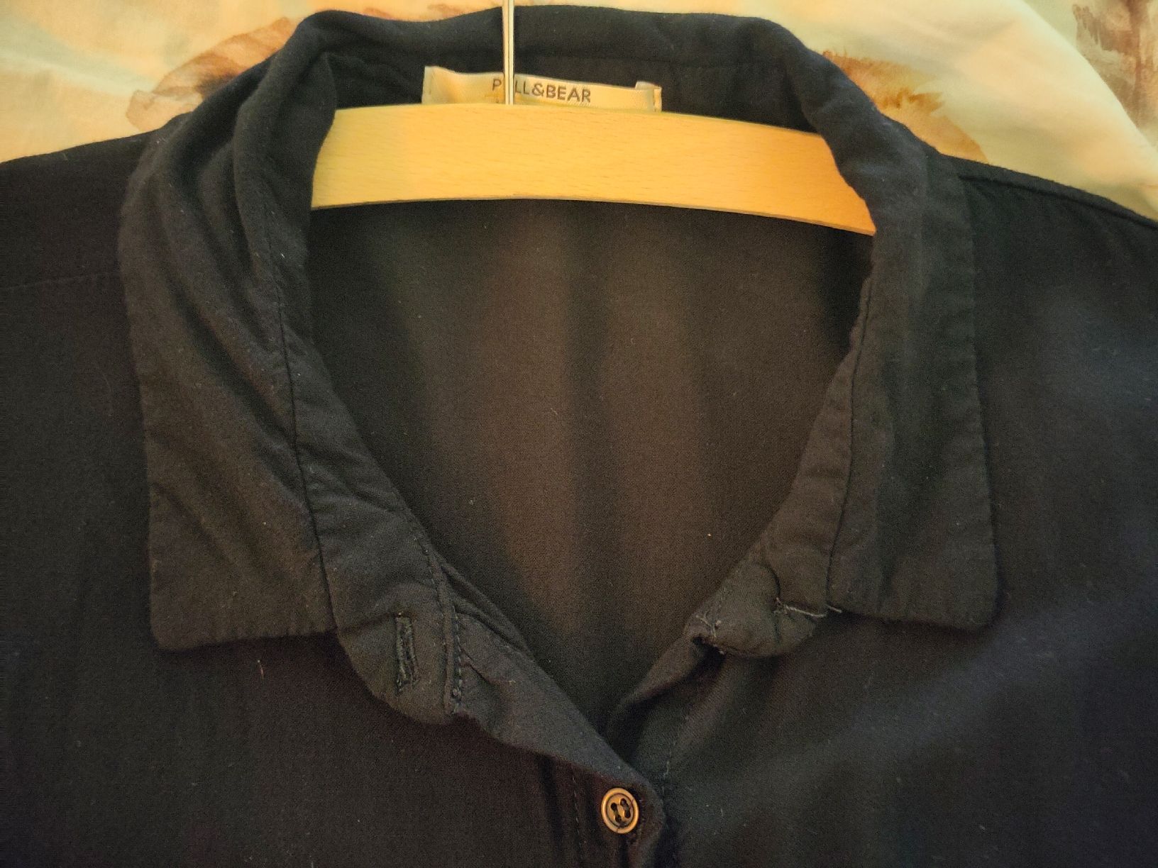 Pull&Bear Camicette: Schwarzes Sommerhemd Gr. L Pull&Bear, kurz Arm – Usato da Dübendorf venduto da Cocochala8 3