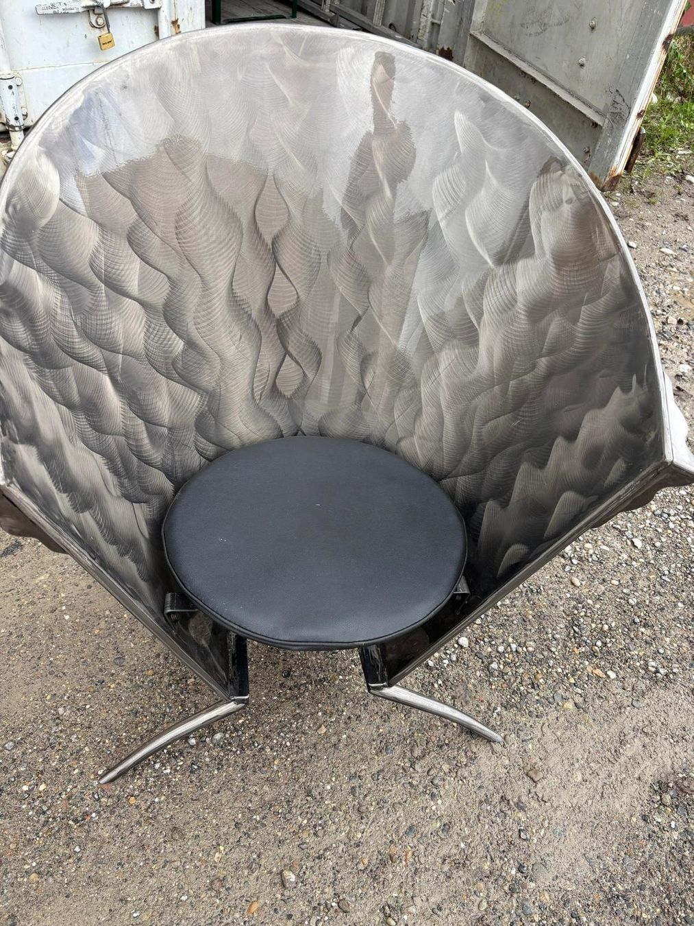 Poltrone: Sessel Retro mit Lederpolster – Nuovo (secondo la descrizione) da Regensdorf venduto da RCM_8105Regensdorf