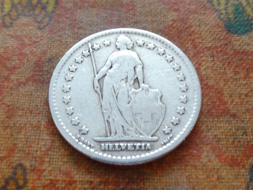 Tutti le monete: 1 Fr. 1910  (Y) – Usato da Romanel-sur-Lausanne venduto da Swift13 1