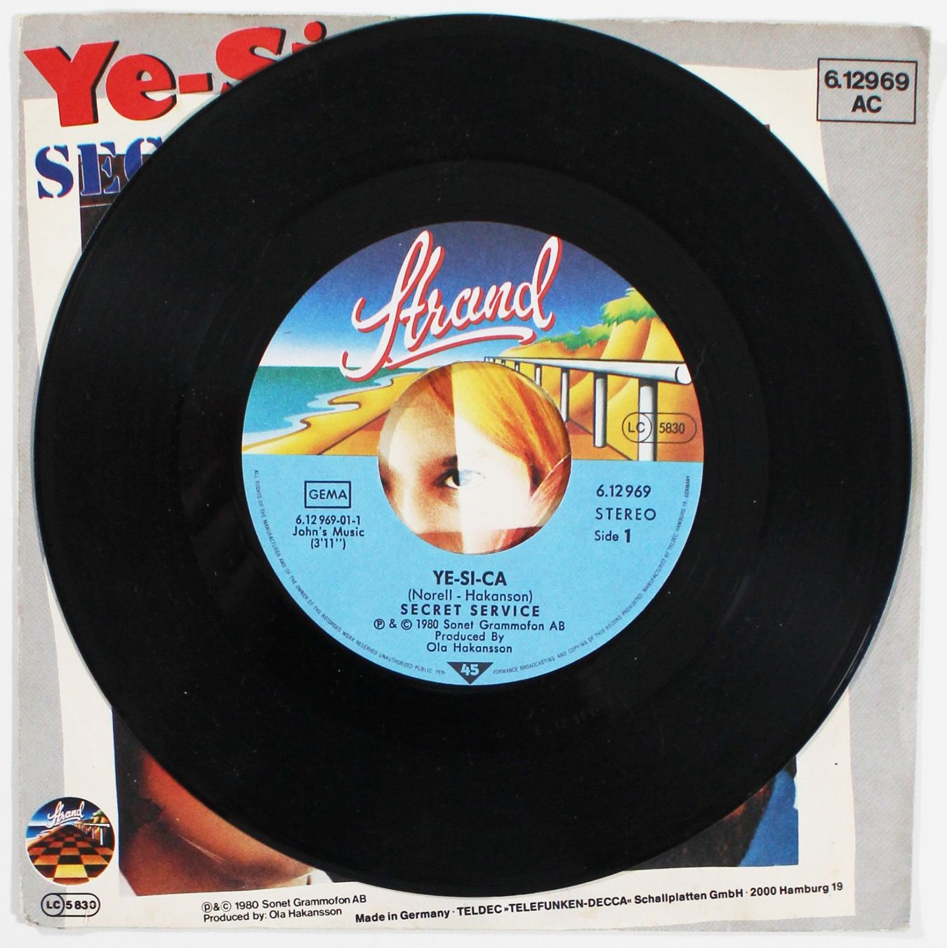 Dischi in vinile: 7" SECRET SERVICE - YE-SI-CA 1980 – Usato da Brüttisellen venduto da Collector-Corner 1