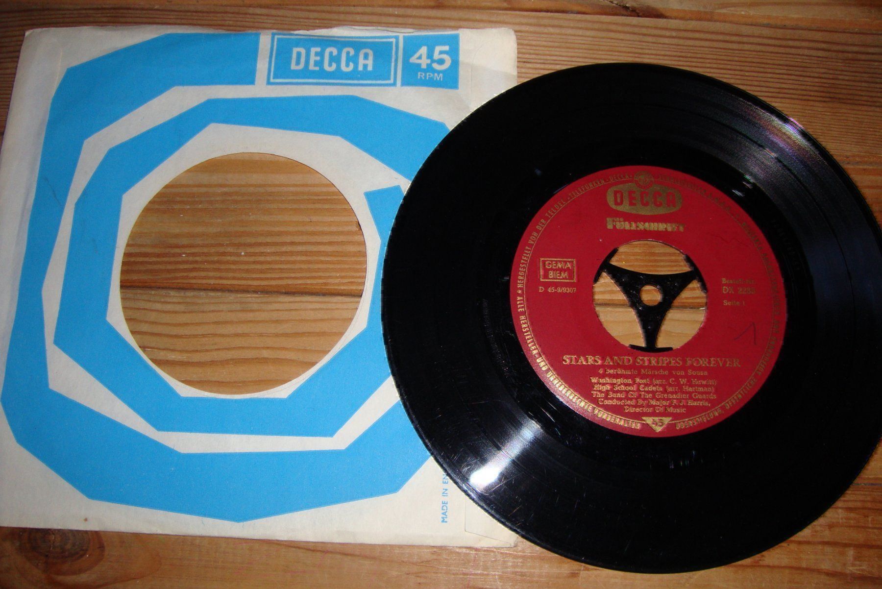 Dischi in vinile: STARS & STRIPES FOREVER- 4 SOUSA MÄRSCHE – Usato da Bern venduto da Uli_10_11