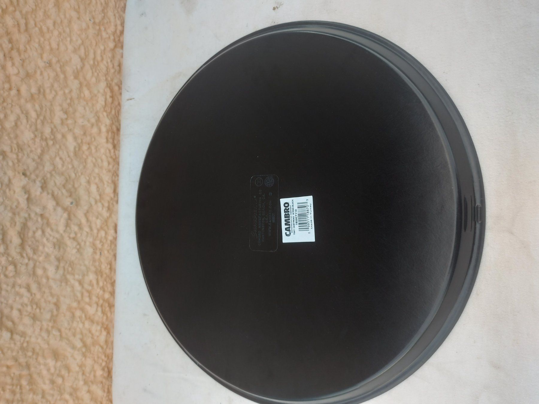 Servierplatten: Gastro-Kellnertablett;  Cambro Camtread Tablett 45cm – Neu und originalverpackt aus Rheinau von profitronic.shop 3