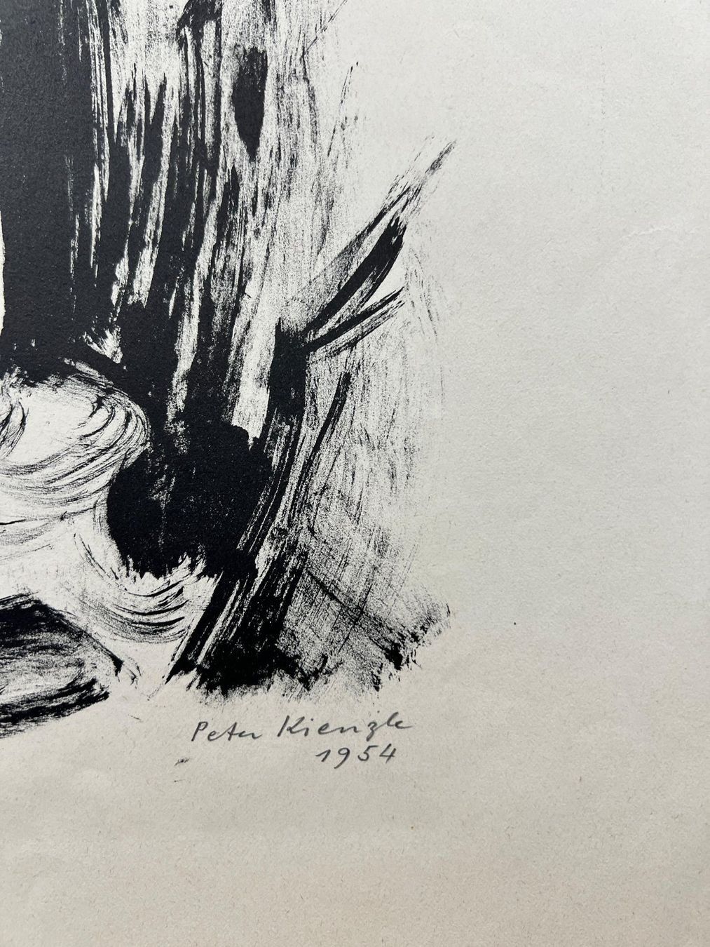 Grafica & Litografie: PETER KIENZLE LITHOGRAPHIE SIGNIERT DATIERT – Usato da Gersau venduto da grafik-kunst 1