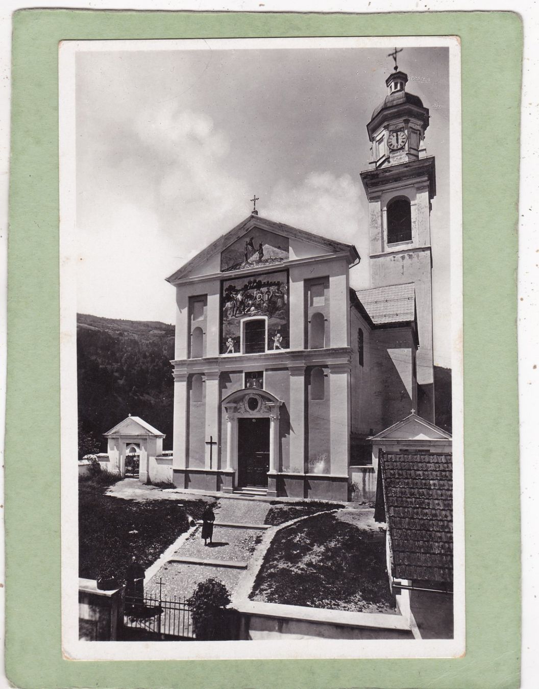 Cartoline postali: Tiefencastel Pfarrkirche – Usato da Herisau venduto da Lisegrat2008