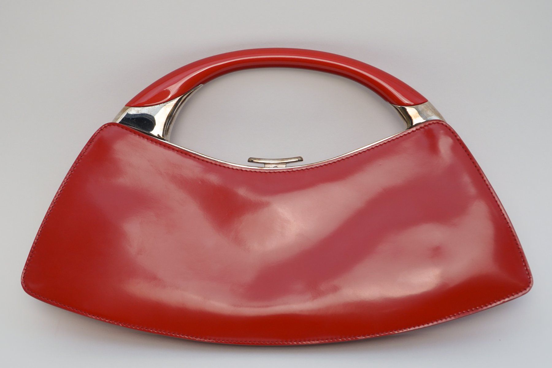 Dior Borse da donna: Sac à main Dior en cuir rouge Bondage – Usato da Bogis-Bossey venduto da VNT-GE.ch 1