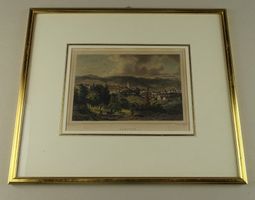 LIESTAL, STAHLSTICH NACH ROHBOCK UM 1865