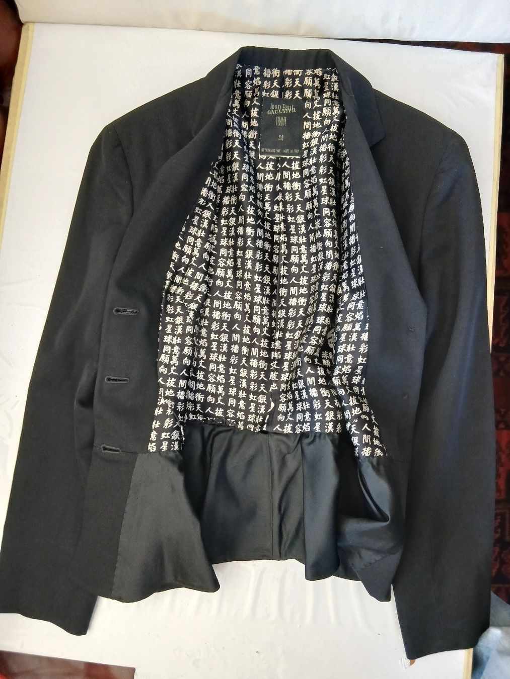 Jean Paul Gaultier Giacche: Jean Paul Gaultier Blaser schwarz – Usato da Zürich venduto da tg4_y65n 1