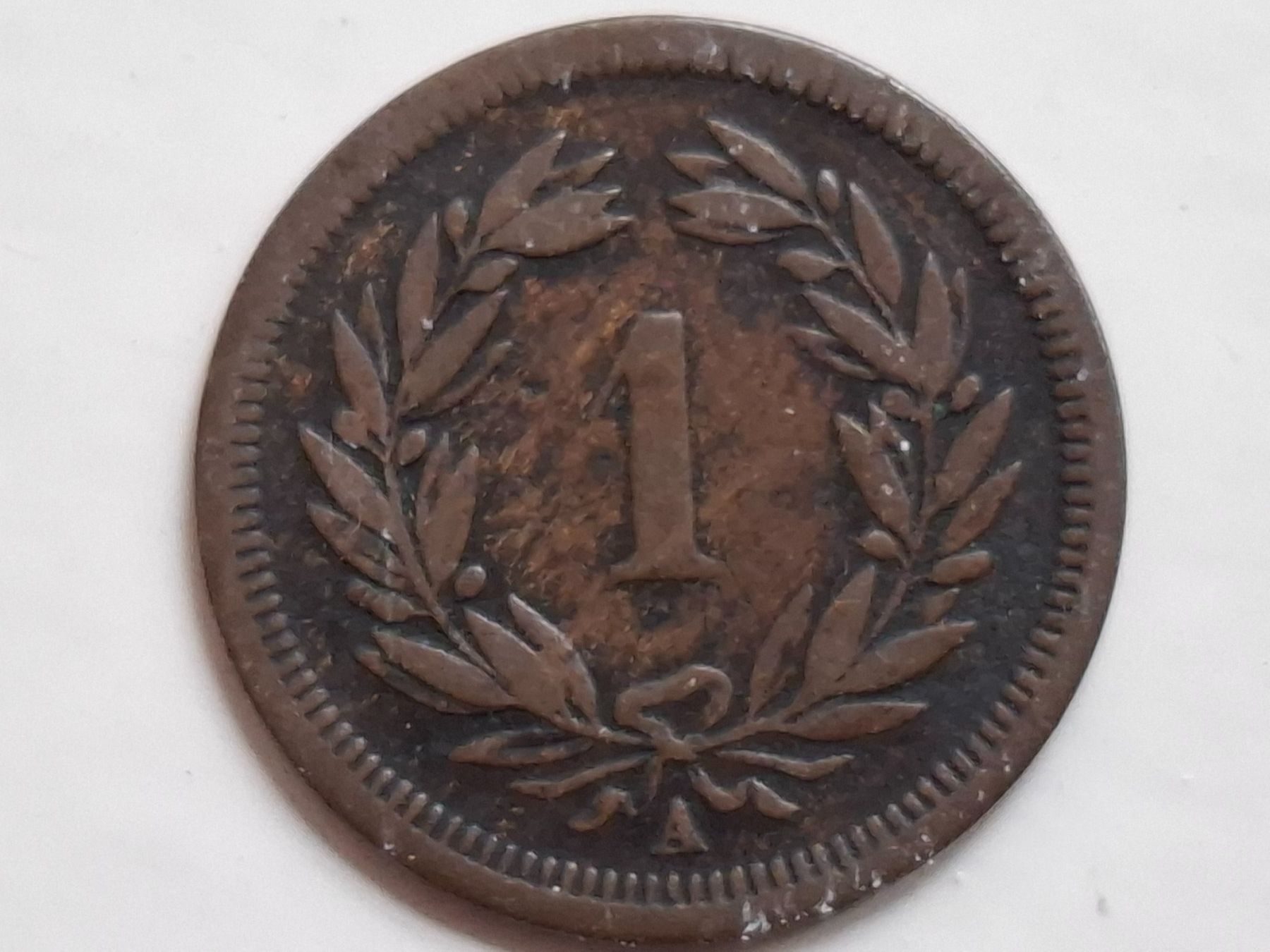 Tutti le monete: 1 Rappen 1850 – Usato da Neuchâtel venduto da Grandloupblanc 1