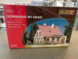 Faller H0 Fachwerkhaus mit garage