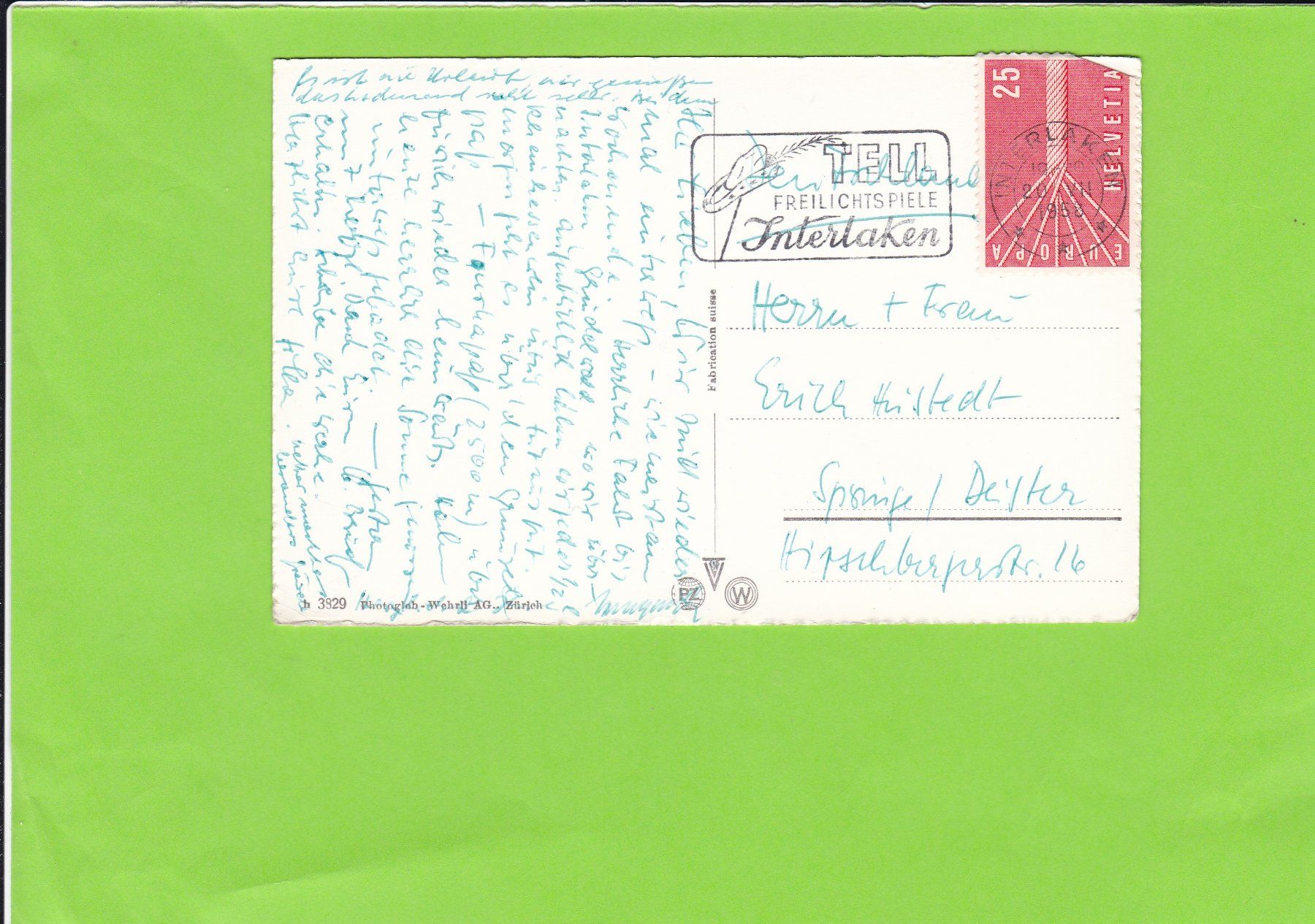 Cartoline postali: Grindelwald – Usato da St. Peterzell venduto da neckertal 1