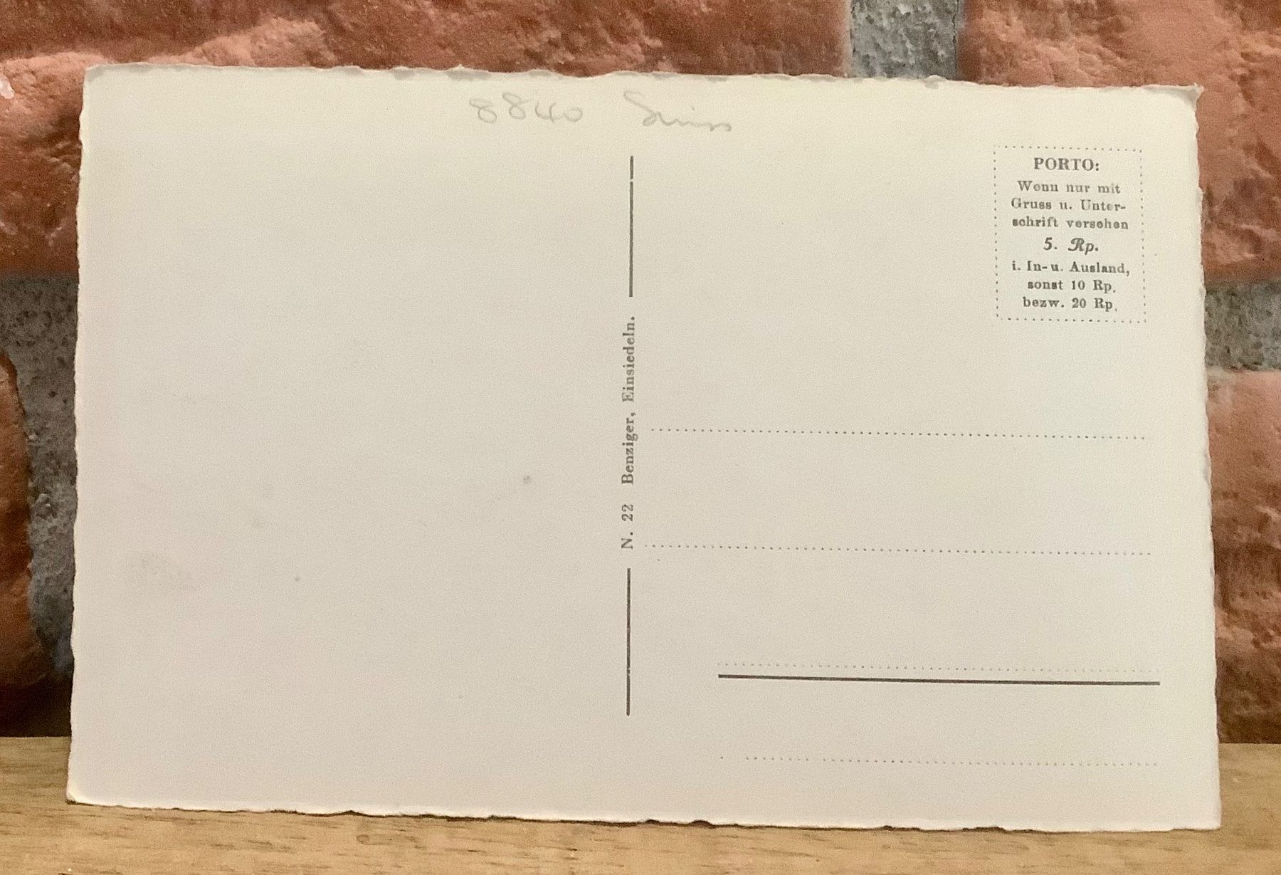 Cartes postales: KLOSTER EINSIEDELN – D'occasion à Root par ENGLAND-TREASURES 2