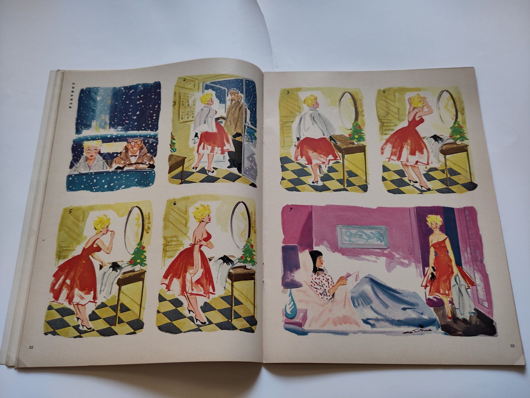 Revues & Magazines: Playboy Magazin Dezember 1957 – D'occasion à Schaffhausen par RolfMeister 4