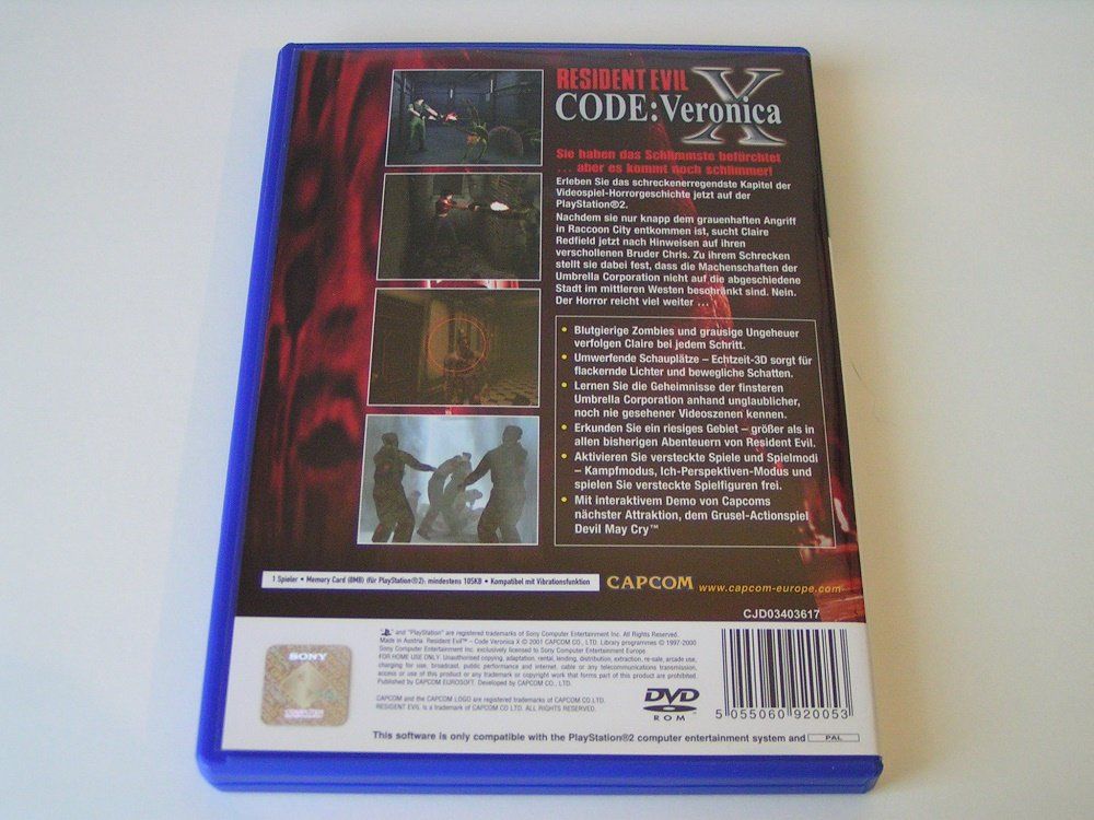 Sony Giochi: Resident Evil Code Veronica X PS2 mit Devil May Cry Demo! – Nuovo (secondo la descrizione) da Pfungen venduto da Himbogame 1
