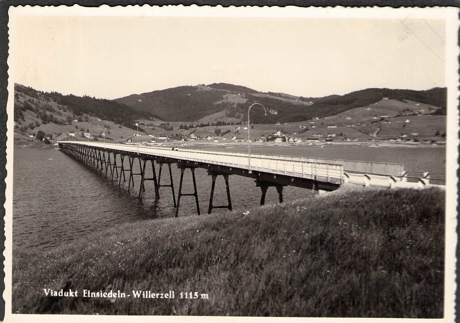 Cartoline postali: AK.SZ Viadukt Einsiedeln-Willerzell – Usato da Reichenburg venduto da ibiza18