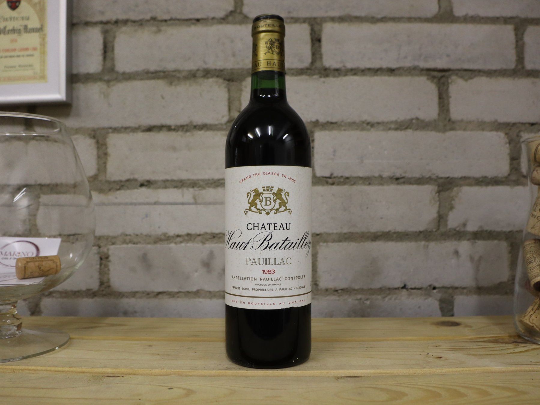 Vino: 1983 Château Haut-Batailley – Nuovo (secondo la descrizione) da Münchenstein venduto da wusmarino