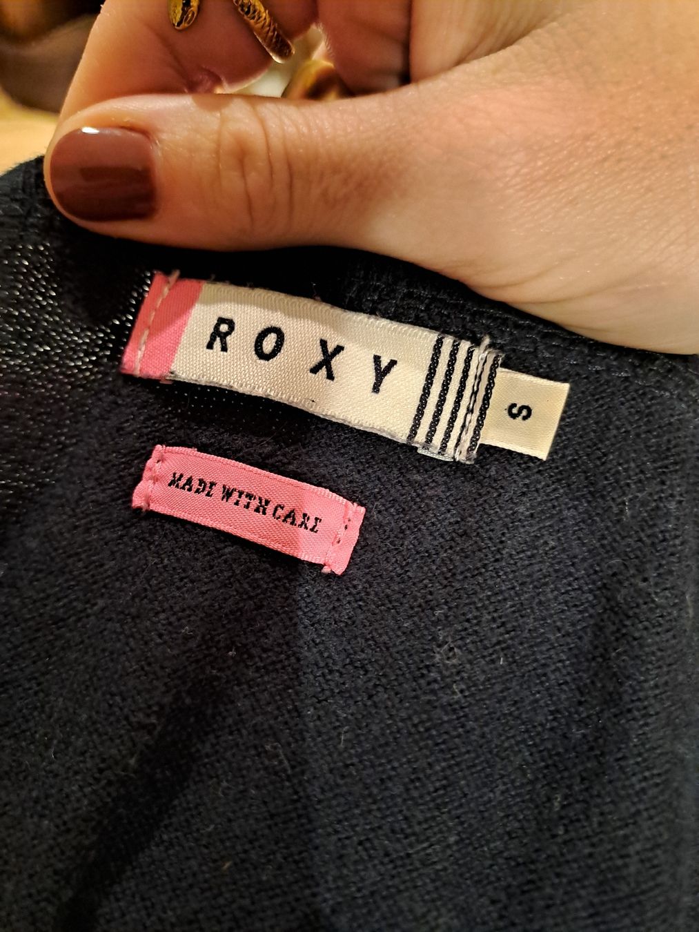 Roxy Maglioni & Felpe: Pull Roxy noir, taille S – Usato da Valeyres-sous-Montagny venduto da Romy. 2