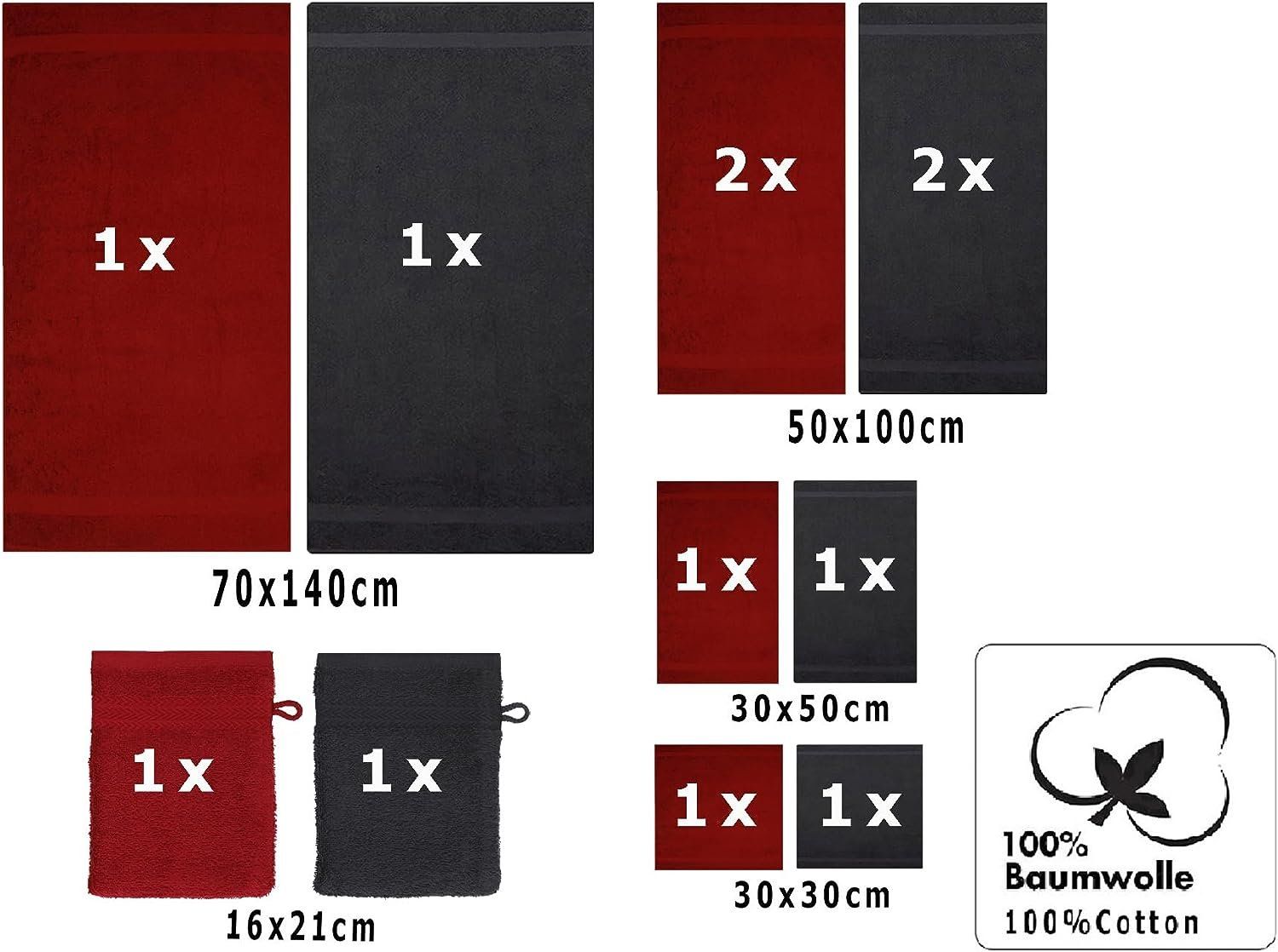 Teli da bagno: Premium 12 er Frottier Handtuch-Set – Nuovo e nell'imballaggio originale da Nuglar venduto da SaleRitter 1