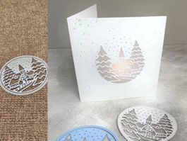 Stanzschablone Nr.103, Weihnachten (Sizzix geeignet)