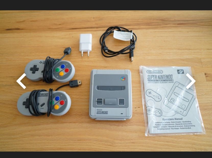Nintendo Giochi: Super Nintendo Classic Mini - Konsole, wie neu! – Nuovo (secondo la descrizione) da Berikon venduto da Avi85 2