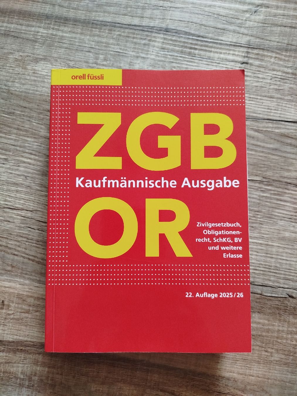 Livres: ZGB / OR 22.Auflageb – D'occasion à Wiesendangen par Artussubscribe3