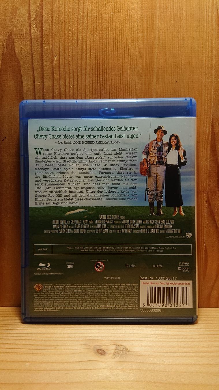 Tous les DVDs: FUNNY FARM Blu-Ray mit Chevy Chase – D'occasion à Wilderswil par Exebub 1