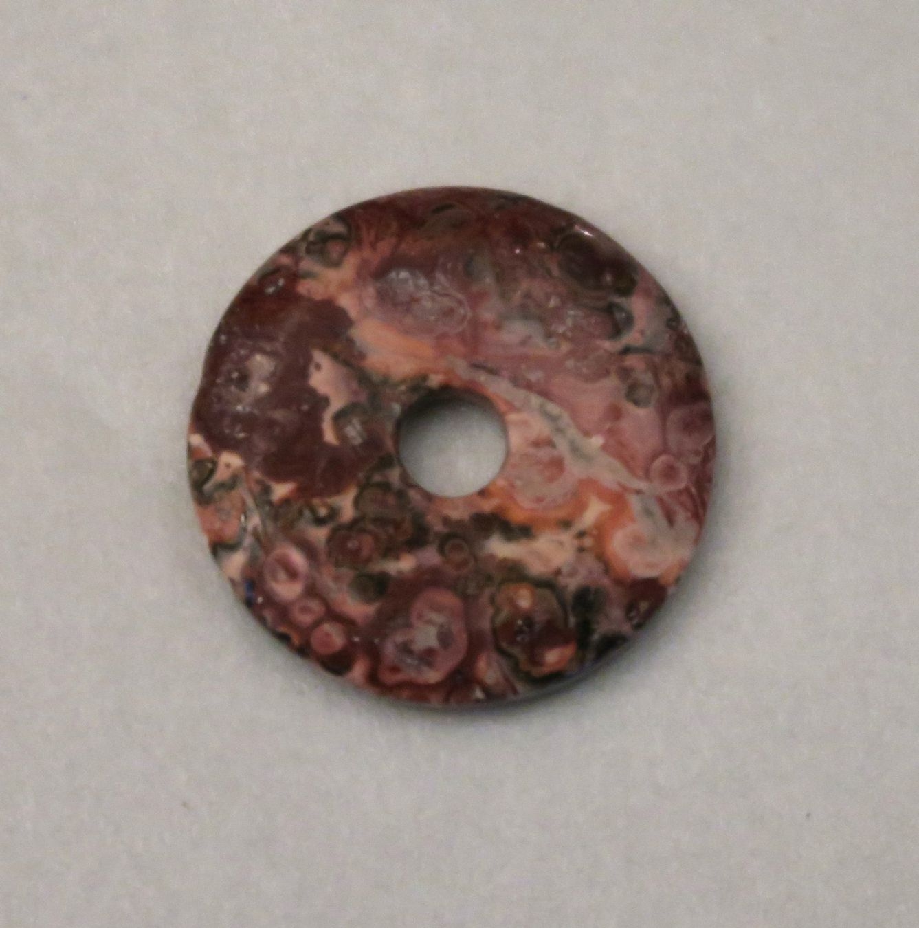 Ciondoli: Anhänger Leoparden-Jaspis Donut – Usato da Brittnau venduto da marlenestone 3