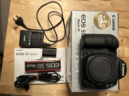 Canon EOS 5D Mark IV Body inkl. OVP & Zubehör