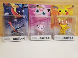 3x amiibo Pokémon
