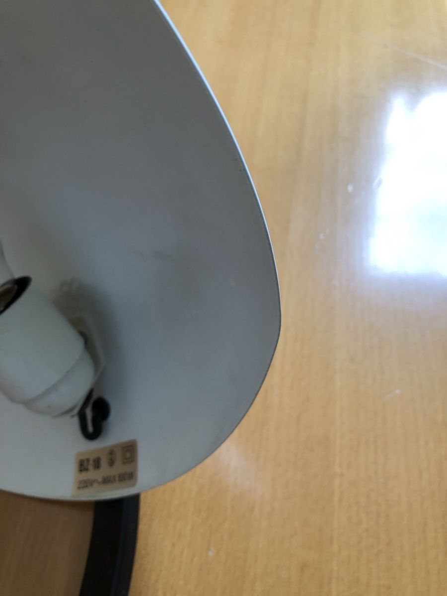 Lampade: Schöne weiss schwarze Tischlampe – Usato da Sirnach venduto da Goforit2001 5