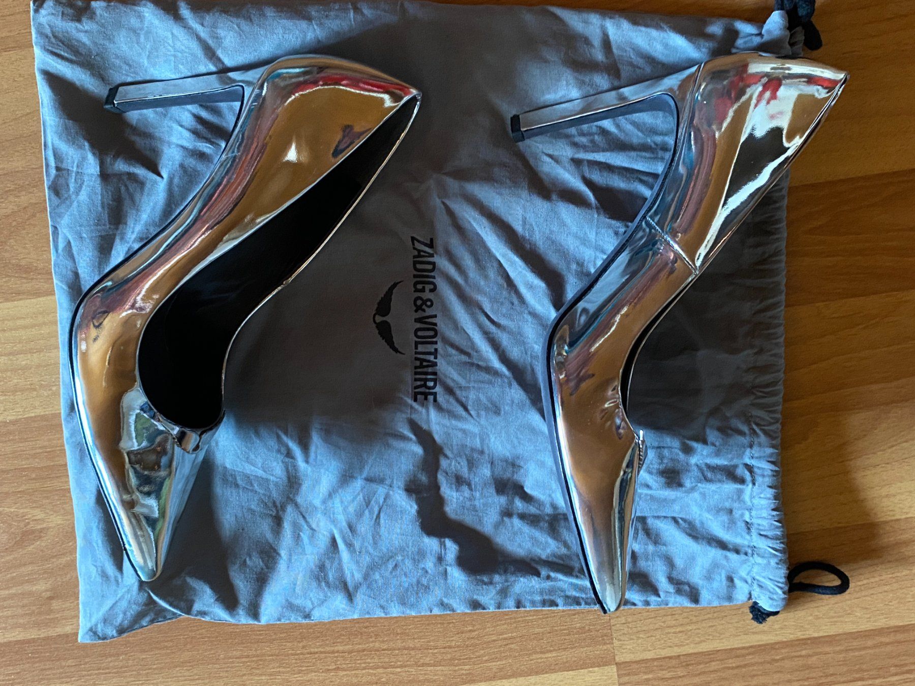 Zadig & Voltaire Scarpe da donna: escarpins Perfect argent Zadig et Voltaire 41 – Usato da Saviese venduto da cyr_6rkk 2