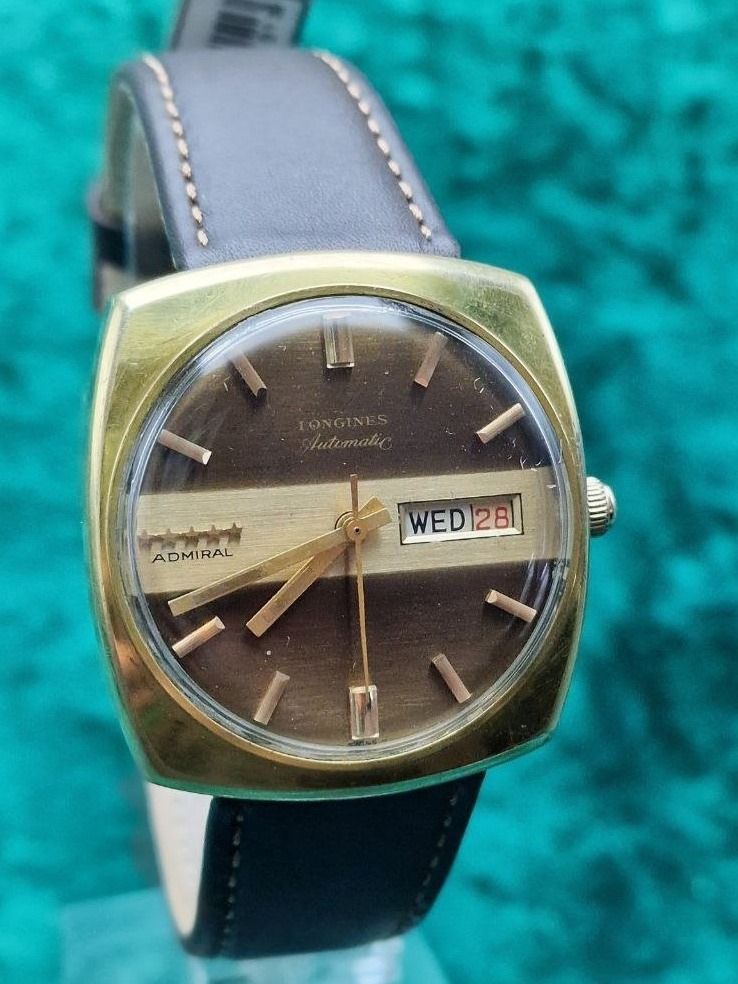 Longines Orologi: LONGINES ADMIRAL, cal. 508, Day Date, Automatic, Herrenuhr – Usato da Bassersdorf venduto da antik_leo