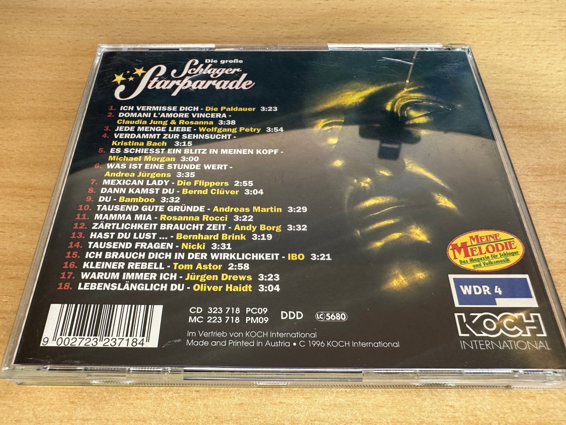 CD: A2 Various – Die Große Schlager-Starparade – Usato da Rikon im Tösstal venduto da Alpenmutz 1