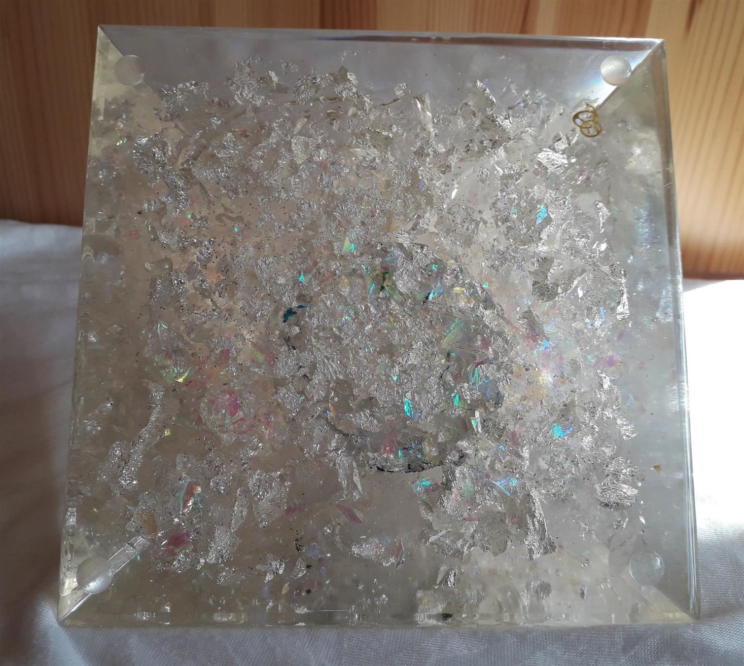 Edelsteine: ORGONIT Pyramide Large * MOND Mondstein – Neu und originalverpackt aus Aeschi b. Spiez von KRONLICHT 9
