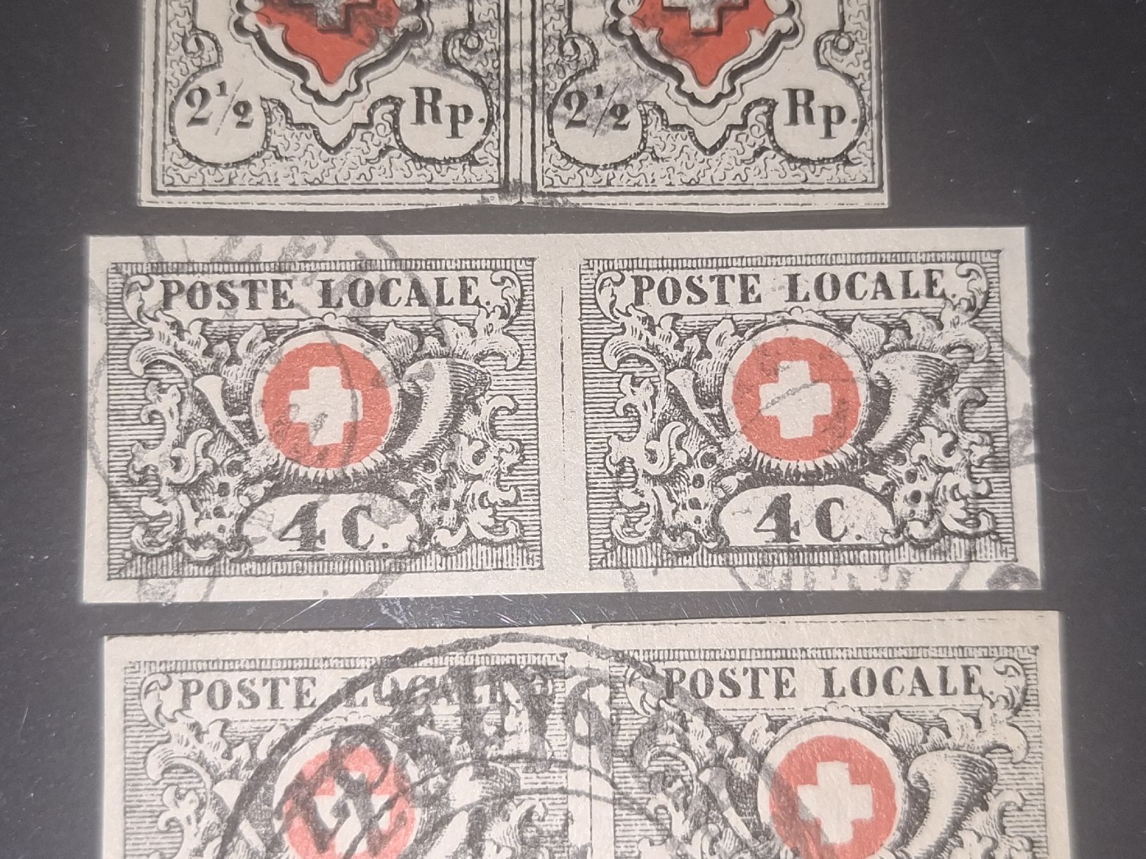 Tutti i francobolli: Orts Post / Poste Locale im Paar  – Usato da Balgach venduto da SIMEON27 3