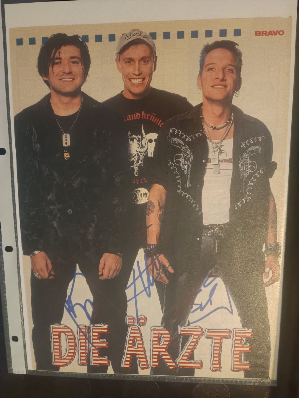 Autografi: Die Ärtze - handsigniert 20x30cm – Usato da Menziken venduto da Artographs