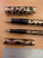 2 Morrison's Füllfeder Fountain Pens 14 KT. - vintage