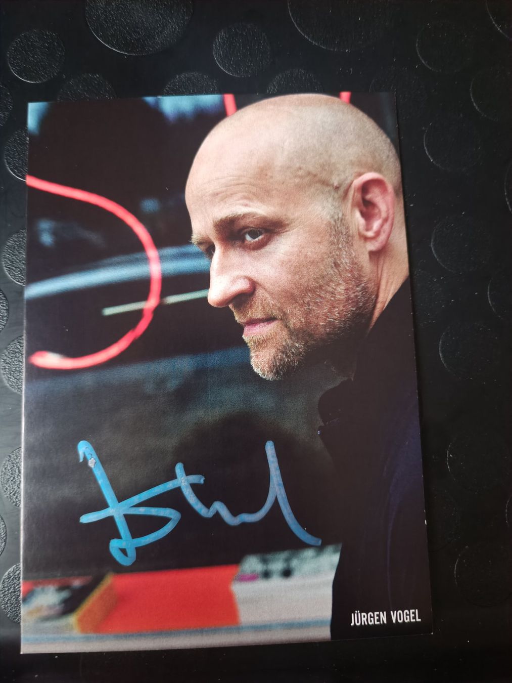 Autogramme: Jürgen Vogel - signierte Autogrammkarte – Gebraucht aus Menziken von Artographs