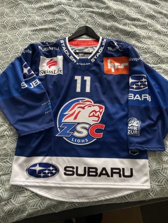 ZSC Lions Match  Hrubec #11 - Top Zustand!Gr.M