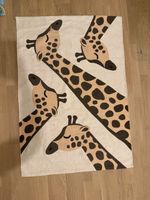 Kinderteppich Giraffen 130x90