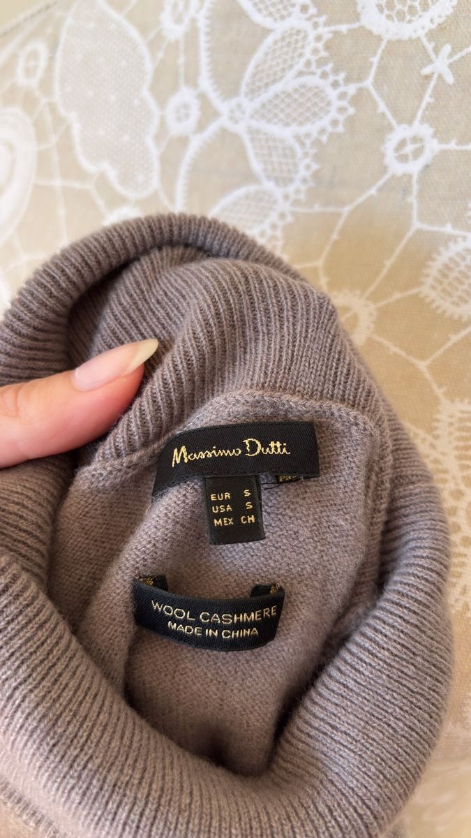 Massimo Dutti Maglioni & Felpe: Massimo Dutti Rollkragenpullover Kaschmir Wolle Gr. S – Usato da Ramsen venduto da Myclothesforu 2