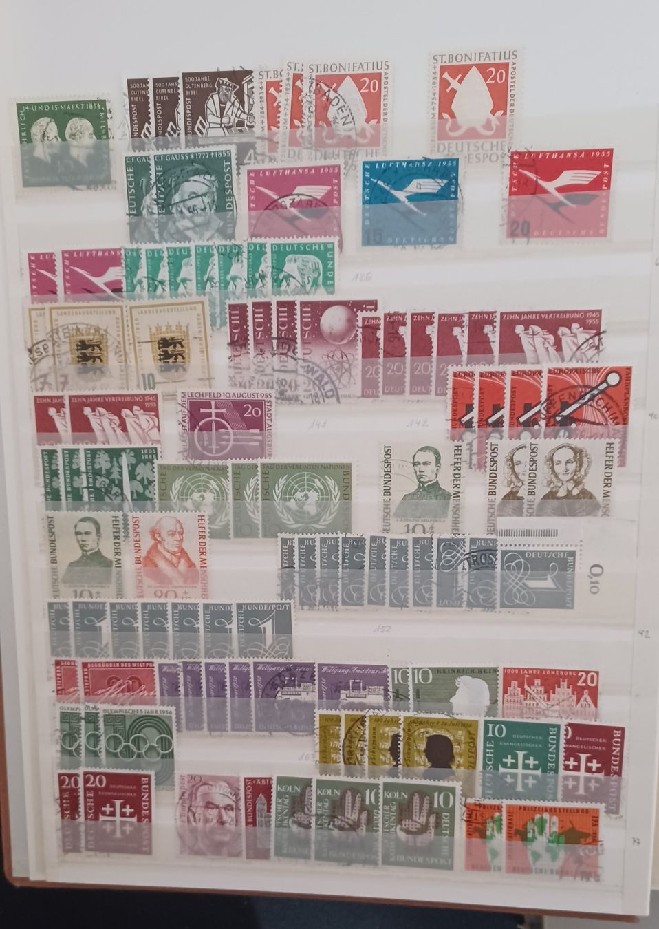 Tutti i francobolli: Briefmarken Alben BRD – Usato da Bönigen venduto da baeschtu1953 1